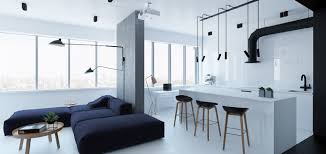 Minimalist Apartment In Kiev Ukraine Boasts Modern Furniture And Impressive Views 10 Stunning Homes Minimalist Living Room Apartment Minimalist Living Room Apartment Design