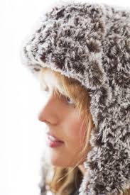 Crocheted Faux Fur Hat