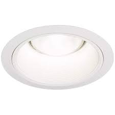 Juno 6 White Metal Baffle Recessed Light Trim 02484 Lamps Plus