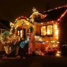 Outside Christmas Decorations Outdoor Christmas Christmas Light Installation Christmas Lights