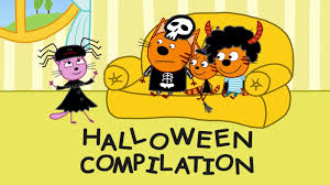 Kid E Cats Halloween Compilation Scary Series For Kids Youtube