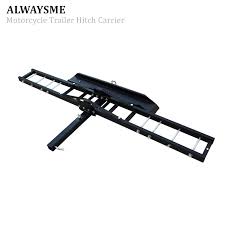 These bike hitch rack can carry your bikes safely and securely to any destination. Alwaysme Motorcycle Trailer Hitch Carrier Scooter Dirt Bike Hauler Hitch Mount Rack Ramp Anti Tilt Anti Wobble Roof Racks Boxes Aliexpress
