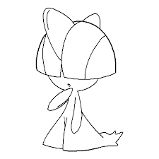 Ralts from pokemon coloring pages (image info: 280 Ralts Coloring Page By Nikki M Garrett On Deviantart