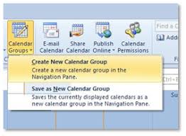 Create A Group Schedule Outlook 2010 And 2013 University Of Victoria