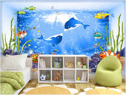 3d خلفيات جدارية مخصصة غرفة صور الكرتون الحيوان الحوض البحري الجدار الديكور اللوحة 3d الجداريات جدار ورق الجدران 3 D Wall Paper Mural Wall Paperpaper For Walls Aliexpress
