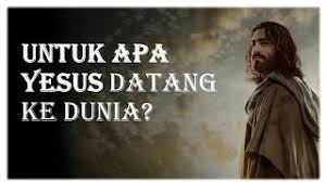 Sujinah menangis, uang rp 165 juta yang. Chords For Untuk Apa Yesus Datang Ke Dunia