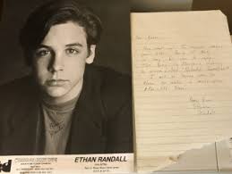 Reply to a Ethan Embry (Randall) Fan Letter : The Retro Network