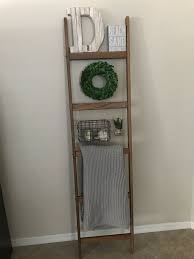Blanket Ladder Style Blanket Ladder Decor Old Ladder Decor Farmhouse Decor Living Room