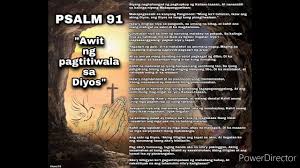 Awit 91 awit ng pagtitiwala sa diyos. Psalm 91 Awit Ng Pagtitiwala Sa Diyos Youtube