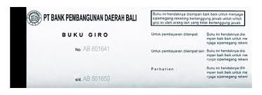 Fotokopi halaman depan buku tabungan 4. Pt Bank Pembangunan Daerah Bali