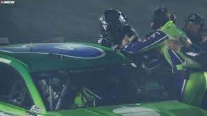 Clint bowyer on the fight with ryan newman. Ryan Newman And Clint Bowyer Punch Fight Fists Fly On Track As Nascar Rivals Get Into Heated Argument At All Star Race