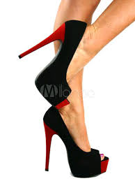 Semelles en cuir avec très peu dusure. Chaussures Peep Toe Femmes 2021 Noir Plate Forme Peep Toes Escarpins Chaussures De Soiree Pour Femmes Milanoo Com