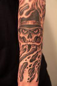 This tattoo art includes a printable full size color reference, and exact matching stencil. 11 Mister Cartoon Ideas Mr Cartoon Tattoo Cartoon Tattoos Cartoon