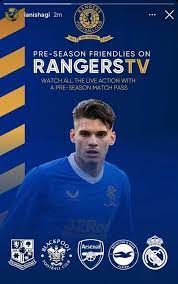 The match is a part of the club friendly games. Rangers Face Real Madrid In Glamour Pre Season Friendly As Ianis Hagi Lets The Cat Out Of The Bag On Social Media Daily Record
