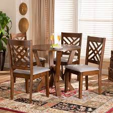 Shop dining room sets in a variety of styles and designs to choose from for every budget. Elise Modern And Contemporary 5 Piece Dining Set Overstock 31517894