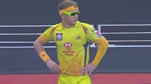 #sam curran #chris woakes #jos buttler #jimmy anderson #joe root #it might just be wind for jim #who has wither just patted joe #or is about to shove him out the way. Ipl 2020 Chennai Super Kings All Rounder Sam Curran Shows Off His Neon Sunglasses Twitter Finds It Cute