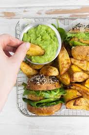 Vegan Falafel Burger And Homemade Fries Anti Aging Food Vegan Burger Recipe Falafel Burgers