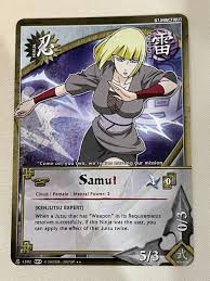 Naruto CCG, Samui, 1392, 1st Edition, VLP, Rare | eBay