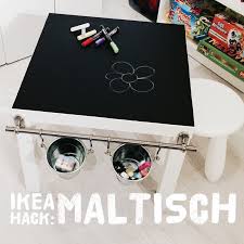 Ikea Lack Hack Heute Bei Den Housesisters Ein Crafting Table Fur Kids Unser Maltisch Ikea Lack Hack Craft Table Ikea Craft Table Diy