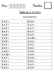 Apprendre Les Tables De Multiplication Mommygrid Com Learning Mathematics Multiplication Math Operations
