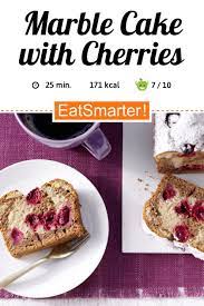 Marble Cake With Cherries Recipe Baking Recipes Healthy Cherry Recipes Marble Cake