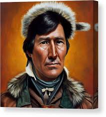 Davy Crockett Canvas Prints for Sale