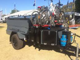 The diy system works with utility trailer and many other types for. Camper Trailer Bike Rack Gripsport