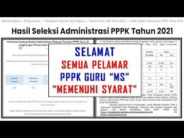 Jun 12, 2019 · pemerintah telah membuat beberapa program untuk permasalahan itu, yakni program guru garis depan (ggd) dan guru yang bertugas di daerah khusus. Selamat Semua Pelamar Pppk Guru Memenuhi Syarat Pppk Guru Casn 2021 Youtube