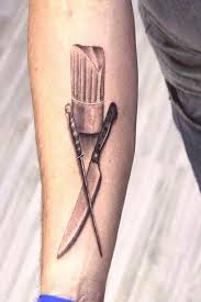 60 Tattoo Designs Couteau De Chef Pour Les Hommes Idees De Cook Encre Tatuaje De Cuchillo Tatuajes De Cocineros Cuchillos De Chef