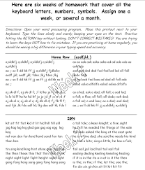 57 Yes You Should Assign Keyboarding Homework Keyboarding Homework Keyboard Letters