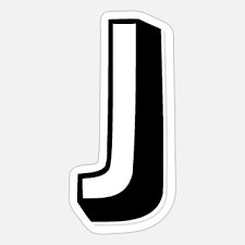 Browse letter j images and find your perfect picture. Buchstabe J Alphabet J Sticker Spreadshirt
