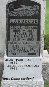 Les cimetières du Quebec