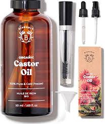 Rizinusöl wird aus dem wunderbaum gewonnen. Rizinusol Bio 100 Rein Naturlich Kaltgepresst Wimpern Augenbrauen Korper Haare Bart Nagel Vegan Cruelty Free Castor Oil Glasflasche Pipette Pumpe Mascara Kit