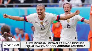 Women's national soccer team in 2009, and was the first overall pick in the 2011 women's professional soccer draft. Megan Rapinoe Alex Morgan Shocked By Dismissal Of Equal Pay Suit Video Dailymotion