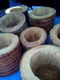 Repurposing Palm Tree Stumps Palm Planters From Www Stumpsandtrunks Com Are Now Available At The Palm Trees Garden Palm Trees Palm Tree Crafts