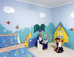 Bedroom Easy Wall Painting For Kids Novocom Top