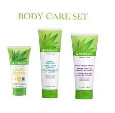 Herbalife Herbal Aloe Set Sunscreen Hand Cream And Body Wash Free Shipping Hand Cream Herbalism Body Wash