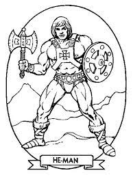 Coloring for girls and boys. He Man Coloring Pages Free Printable He Man Coloring Pages