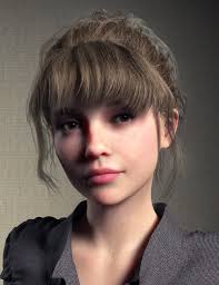 CS Sara Hair for Genesis 9