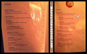 Cocktail Menu At Nobu In Las Vegas Menu Restaurant Cocktail Menu Chef Dishes
