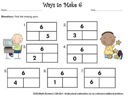 Find The Missing Part Compose And Decompose Numbers To 10 Kindergarten Crafts Subtraction Strategies Addition And Subtraction