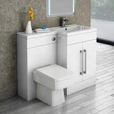 Find the perfect bathroom vanities for your family to add style and functionality, we offer freestanding vanities, wall hung vanities, vanity units, etc. Janitorial Sanitation Supplies Business Industry Science 1100mm Combined Vanity Unit Toilet Basin Bathroom Furniture Storage Sink Business Industry Science Commercial Toilets