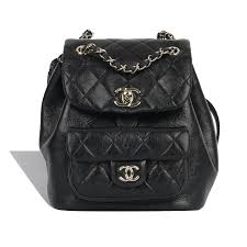 Balo Chanel Mini Duma Backpack Màu Đen | Vua Hàng Hiệu