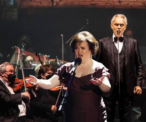 Susan Boyle and Andrea Bocelli's breathtaking duet