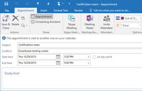 Manage Scheduling In Microsoft Outlook 2016 Microsoft Press Store