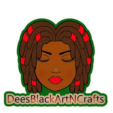 Merry Christmas and Happy New Year Santa Woman Black Woman, Afro Woman  Clipart