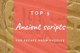 You quickly search the room. Ancient Scripts That Make Great Escape Room Puzzles Armchair Escapist