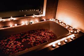 Shop for flowers candles at bed bath & beyond. Bathtub Rose Petals Photos Royalty Free Images Graphics Vectors Videos Adobe Stock