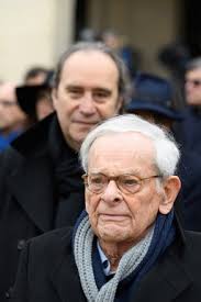 Coffin National Tribute Memory Jean Daniel Editorial Stock Photo