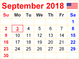 September 2018 Calendar Editable Usa Uk Canada October Calendar September Calendar Calendar Template